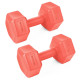 Spokey Βαράκια σετ Monster II Cement Dumbbells 2x4 kg